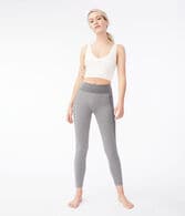 Contrast-Panel High-Rise Pocket Leggings