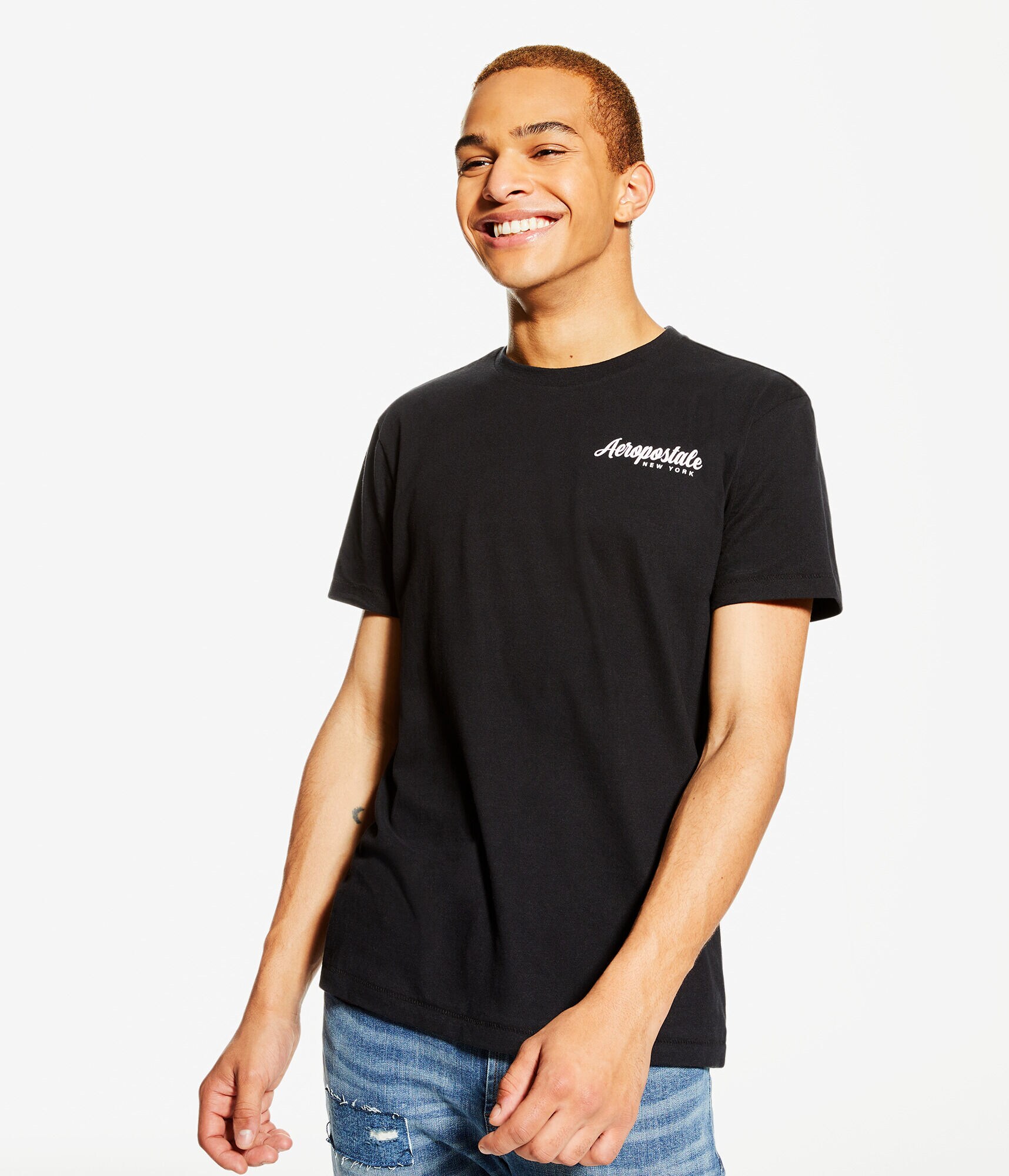 Aeropostale Rose Graphic Tee