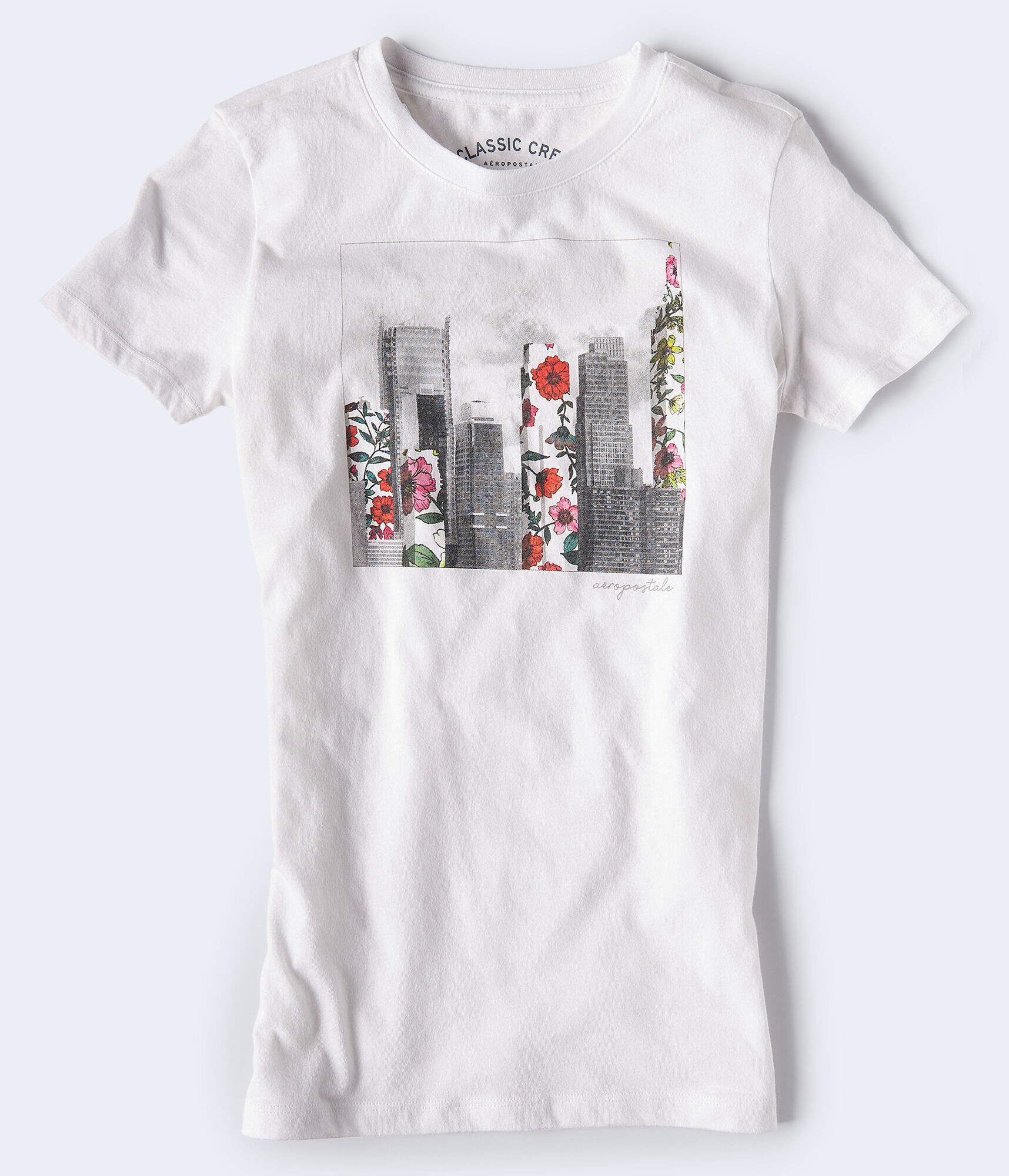 Floral City Graphic Tee