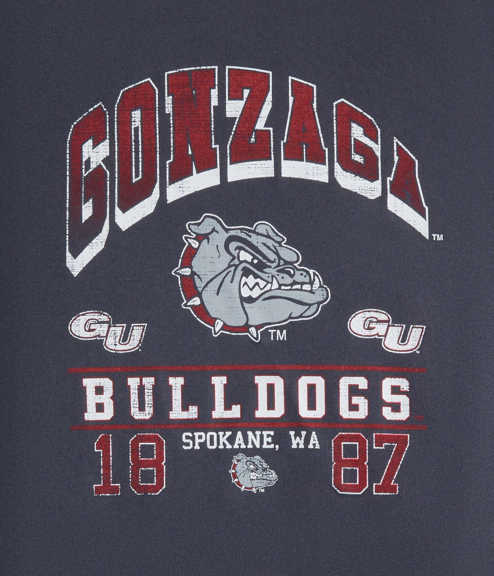 Gonzaga Bulldogs Crew Sweatshirt