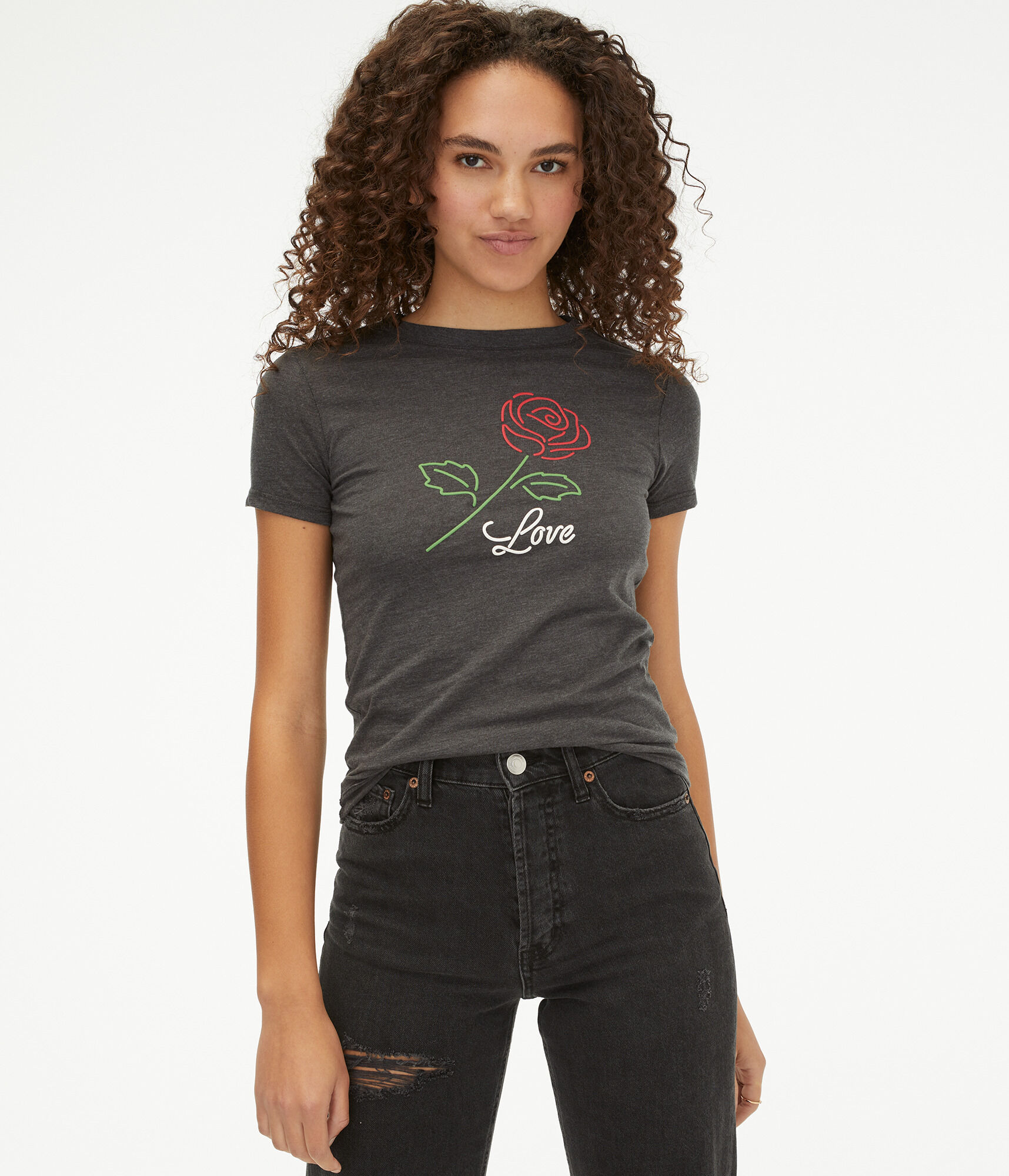 Love Rose Graphic Tee
