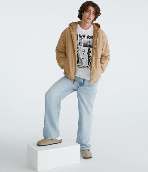 Aero NYC Statue Of Liberty Graphic Tee Aero NYC Statue Of Liberty Graphic Tee