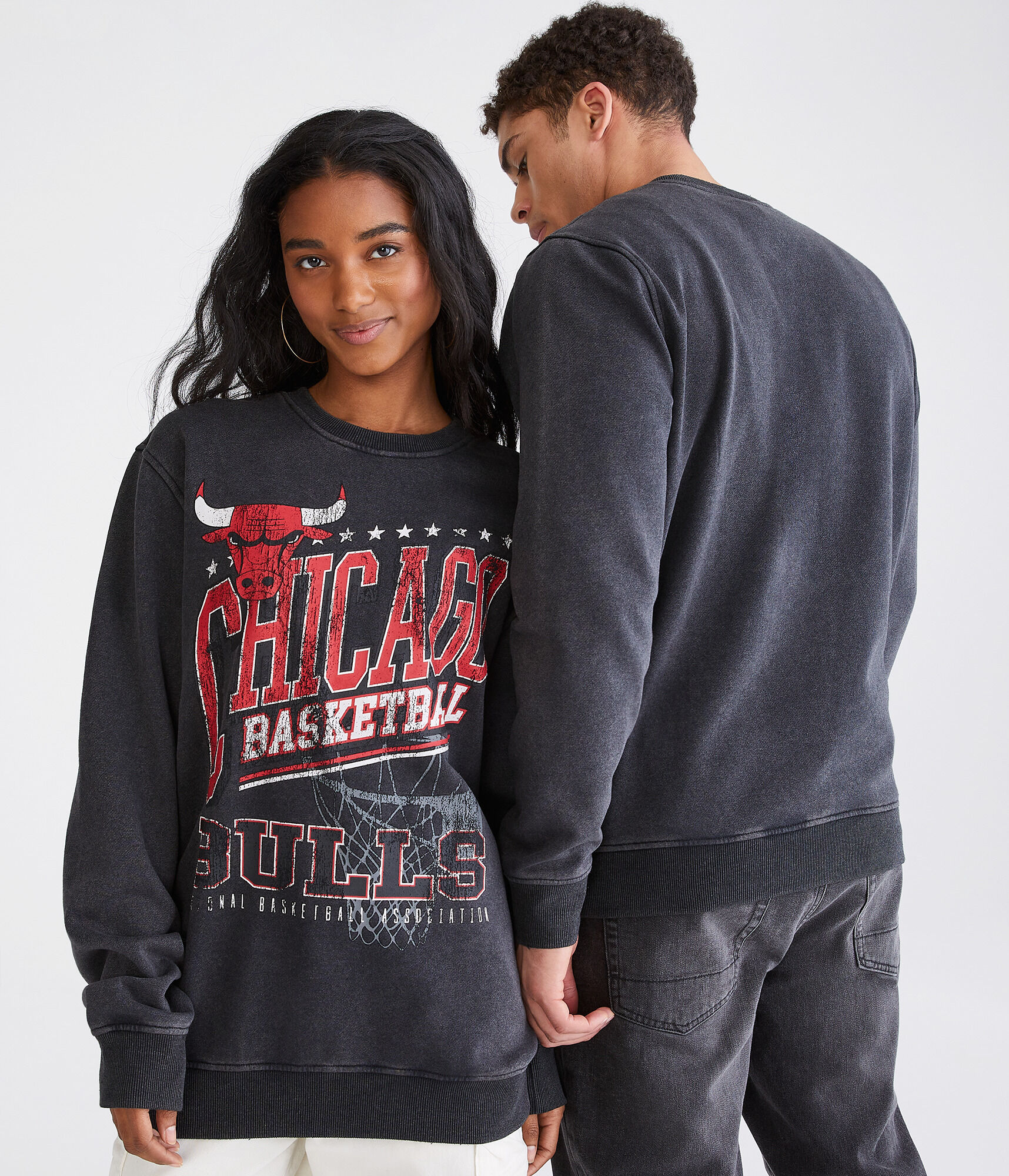 Chicago Bulls Basketball Crew Sweatshirt