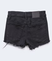 Real Denim High-Rise Shorty Shorts