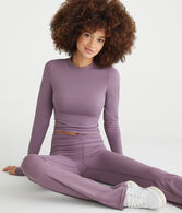 Long Sleeve Air Softspun Cropped Active Top