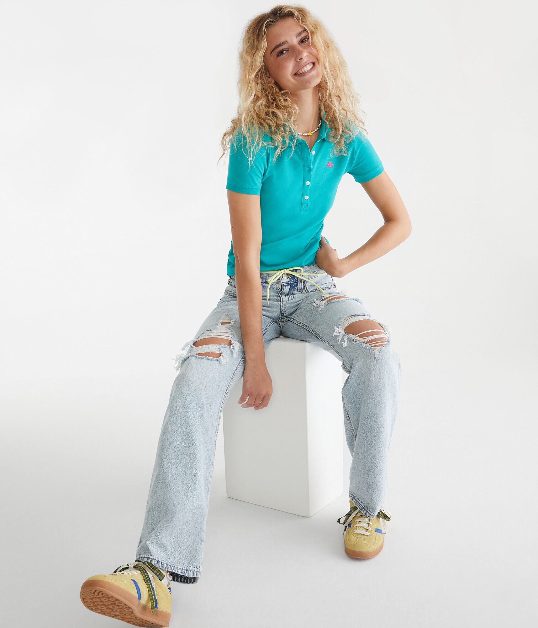 A87 Piqu&amp;eacute; Polo