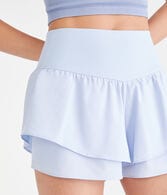 Air Soft High-Rise Flutter Shorts