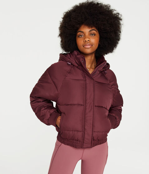 Oversized Quilted Hooded Puffer Jacket Oversized Quilted Hooded Puffer Jacket