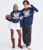 Long Sleeve Dallas Cowboys Football Relaxed Graphic Tee