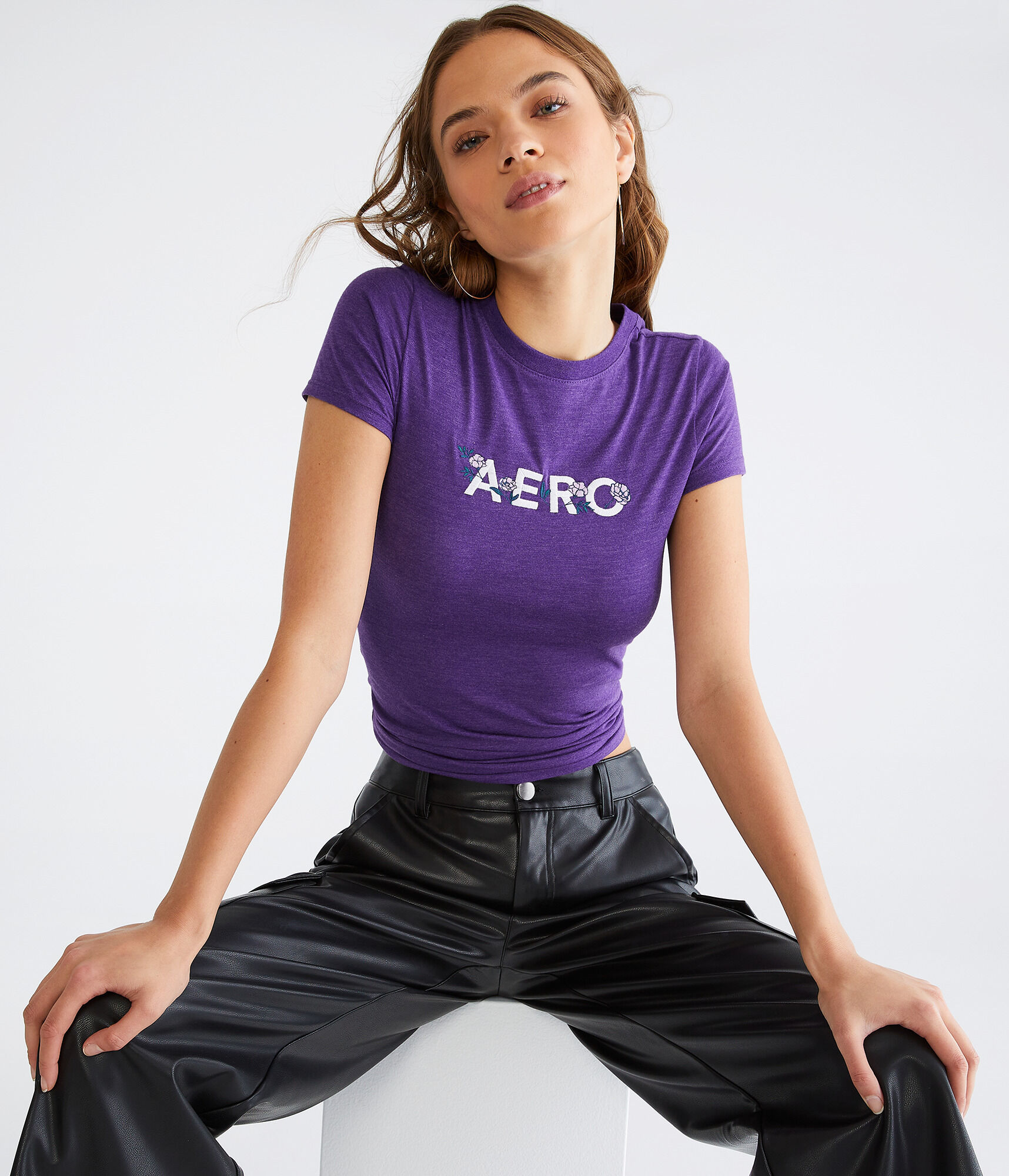 Aero Floral Graphic Tee