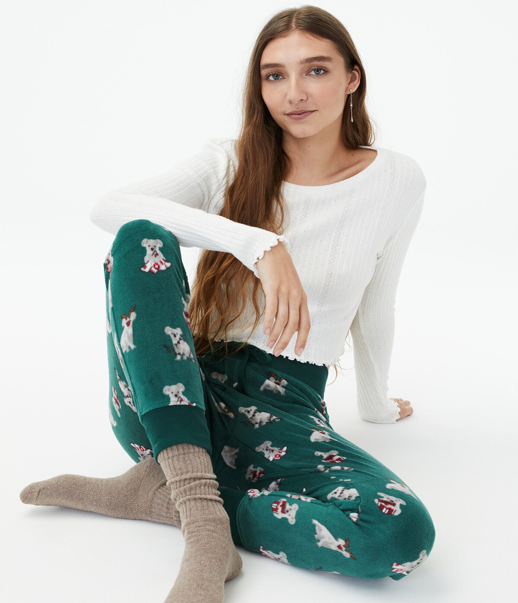 Holiday Koalas Polyfleece Joggers
