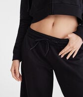 Mid-Rise Super Wide Leg Sweatpants