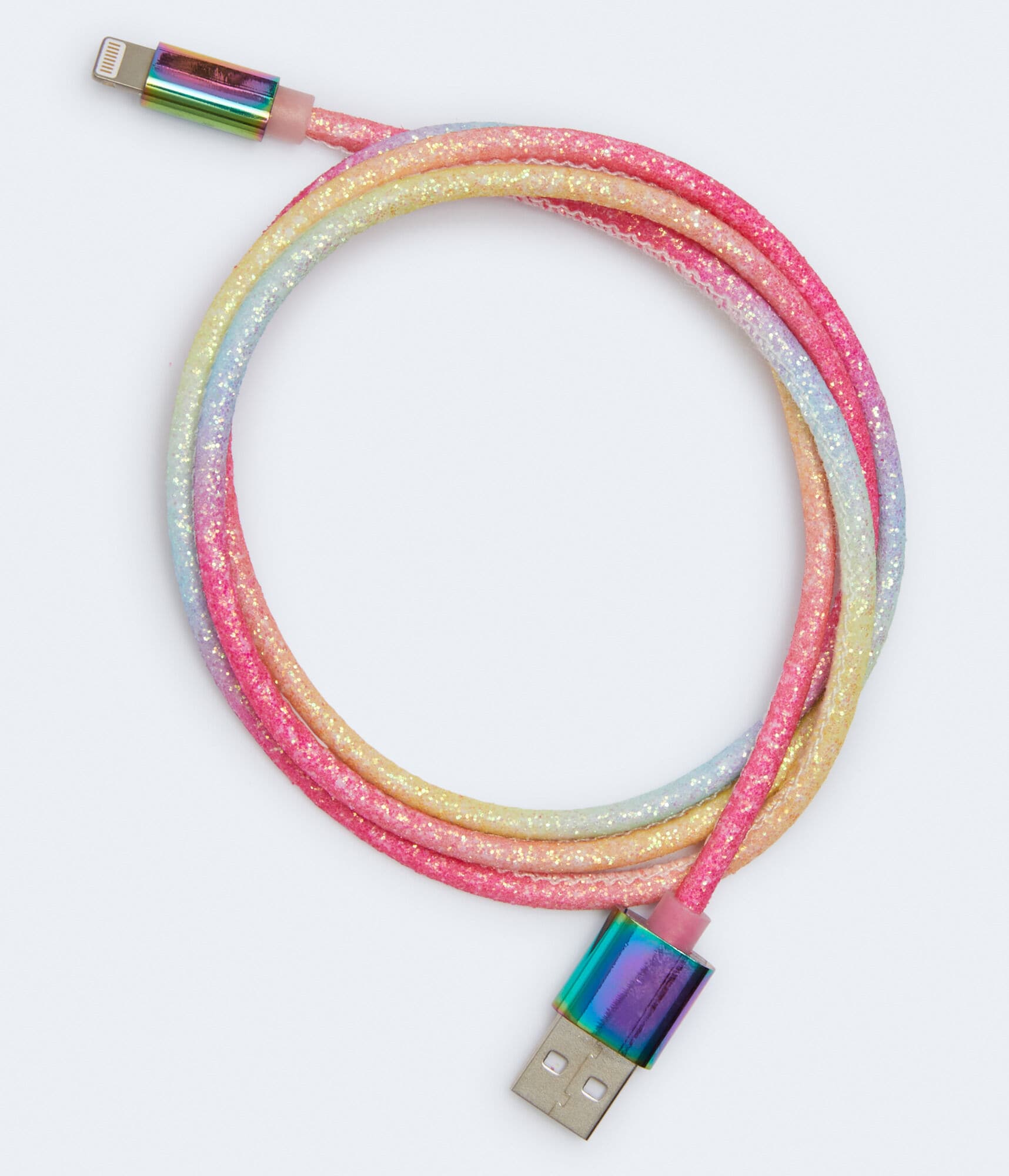 Tie-Dye Lightning To USB Cable