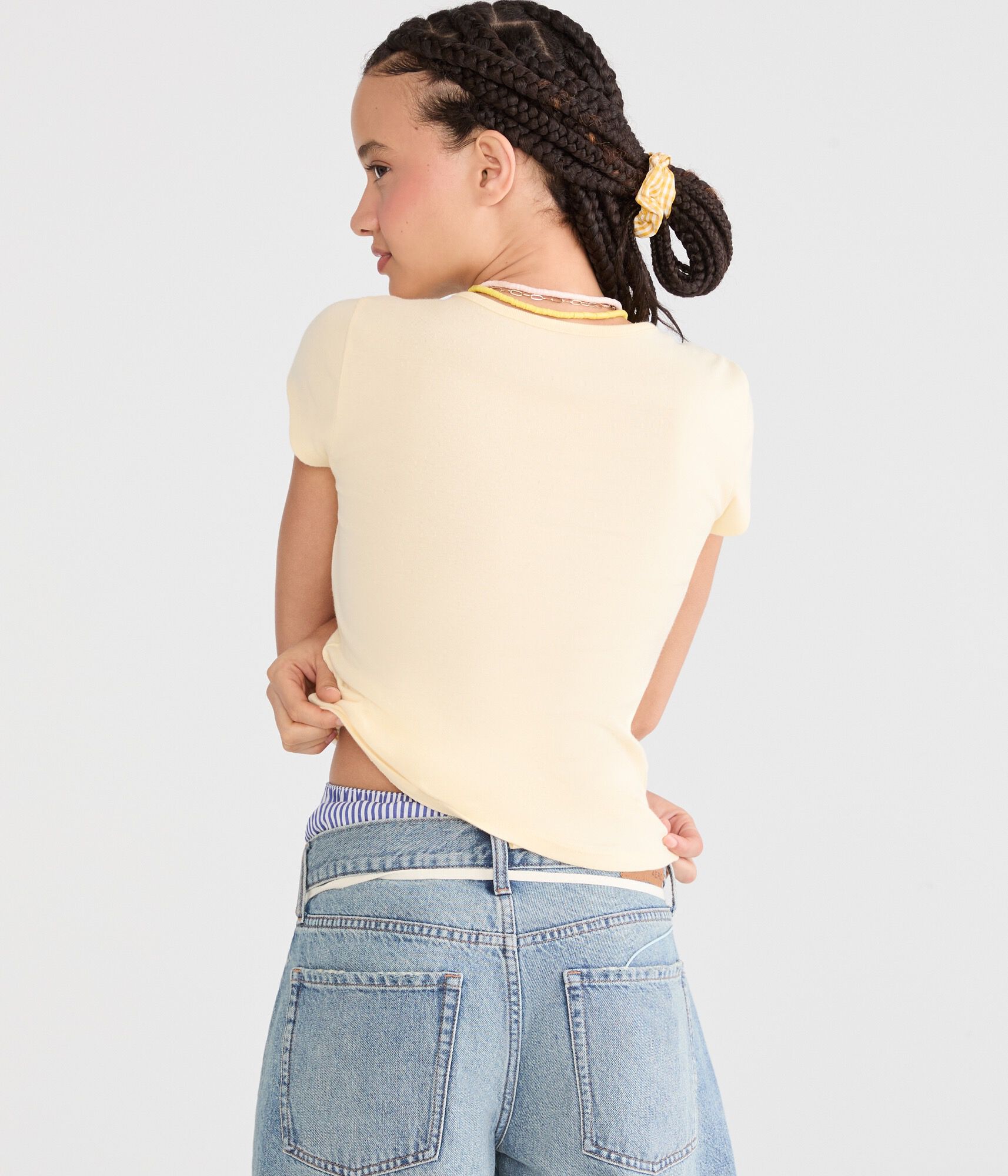 Seriously Soft Citrus Graphic Baby Tee