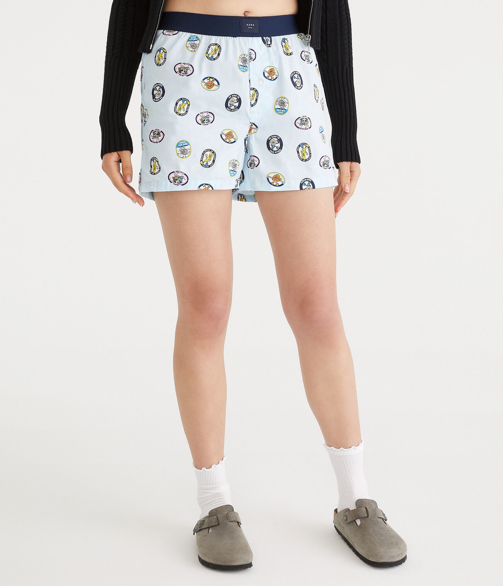 Mixed Patch Woven Boxers