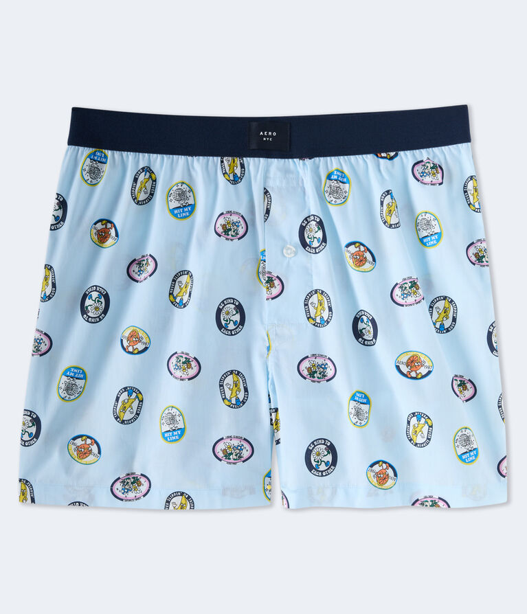 Mixed Patch Woven Boxers