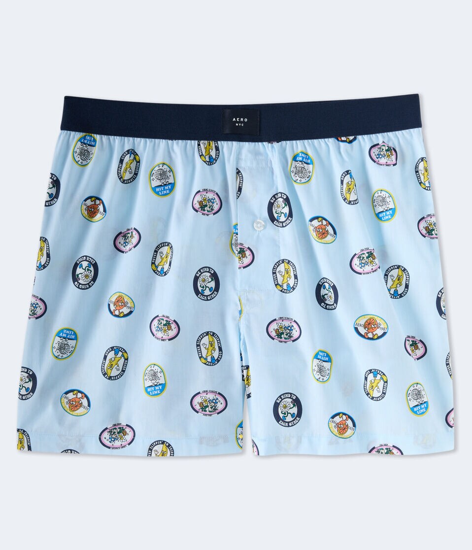 Mixed Patch Woven Boxers