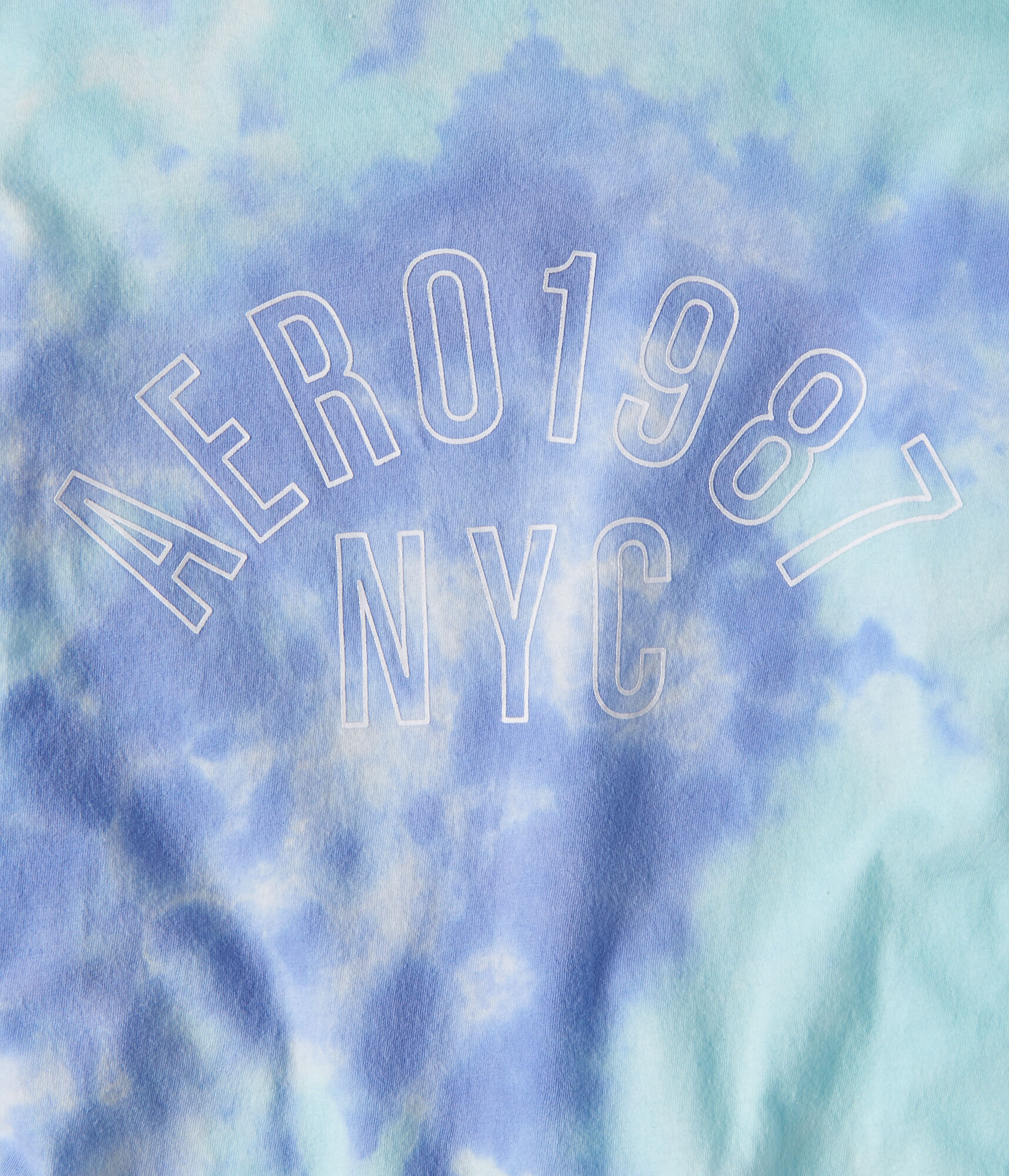 Aero 1987 Tie-Dye Graphic Tee