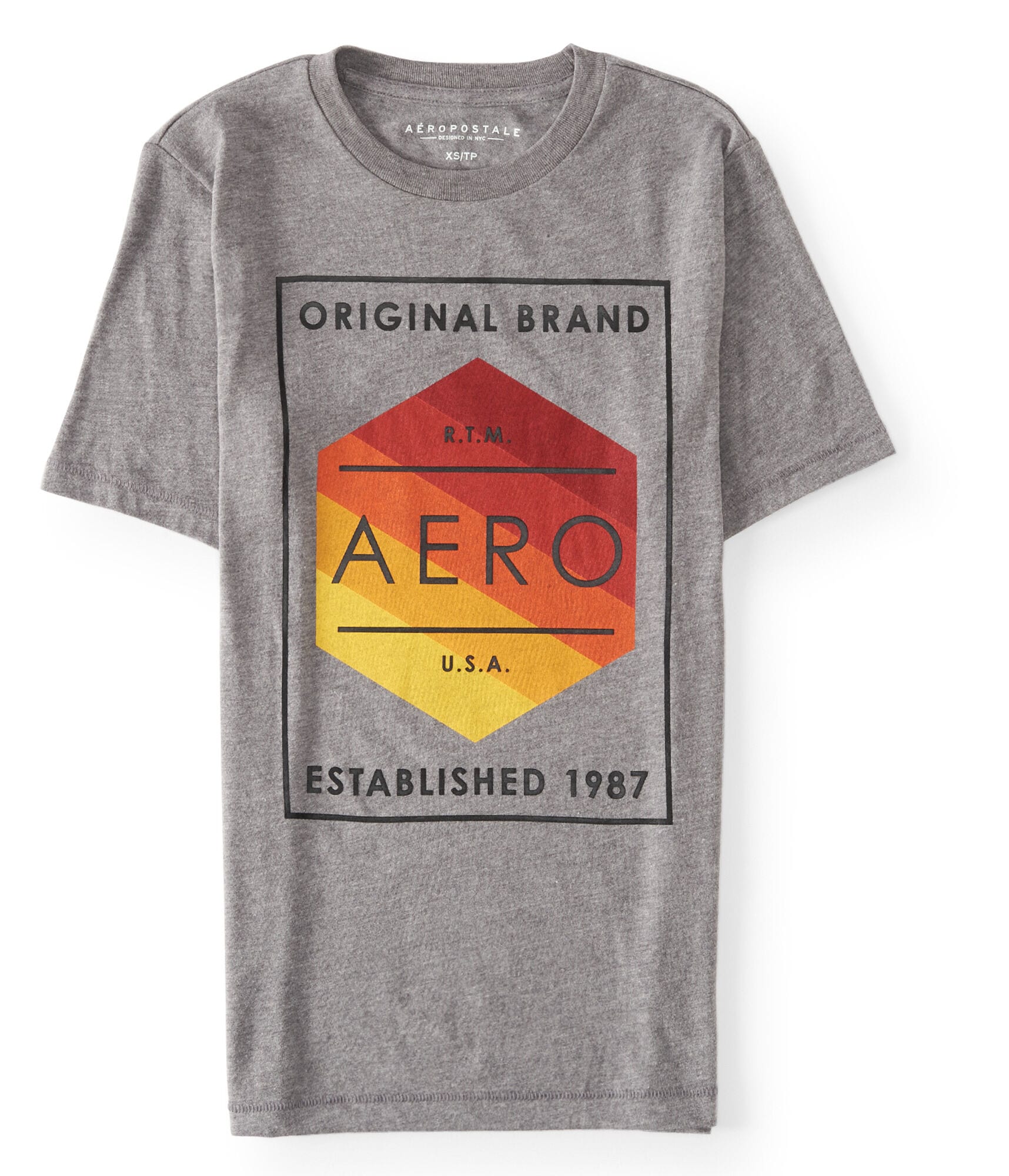 Aero Original Brand Logo Graphic Tee