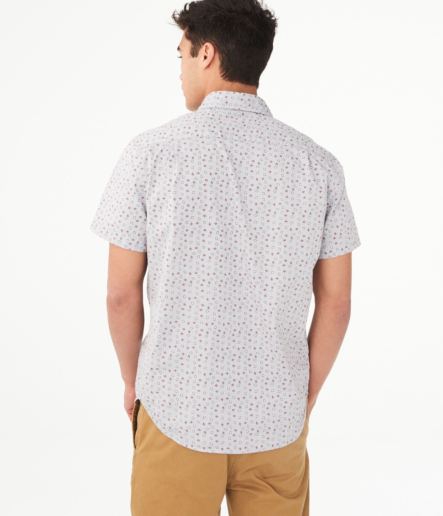 Diamond Geo Button-Down Shirt