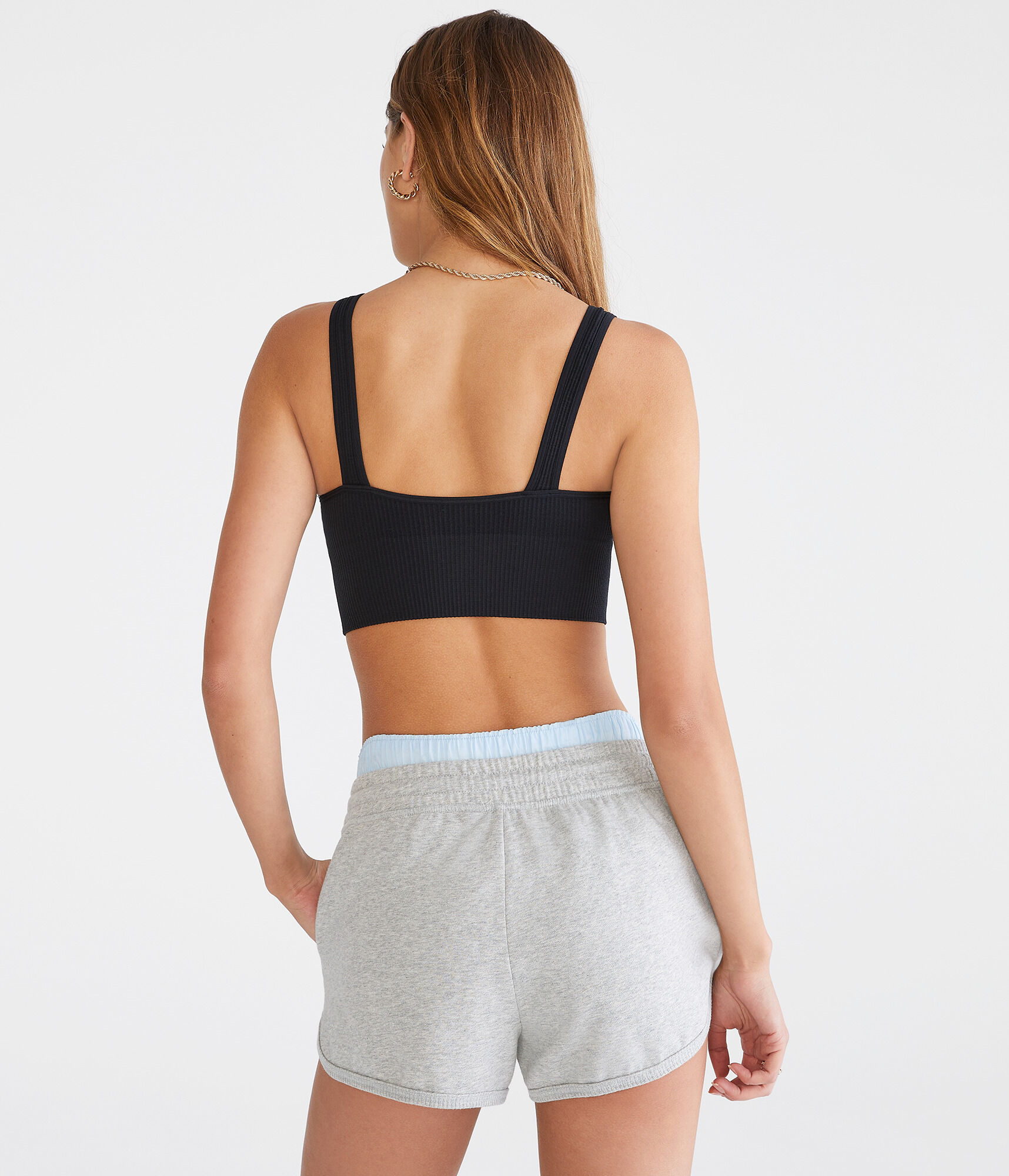 Seamless Scoop Long-Line Bralette