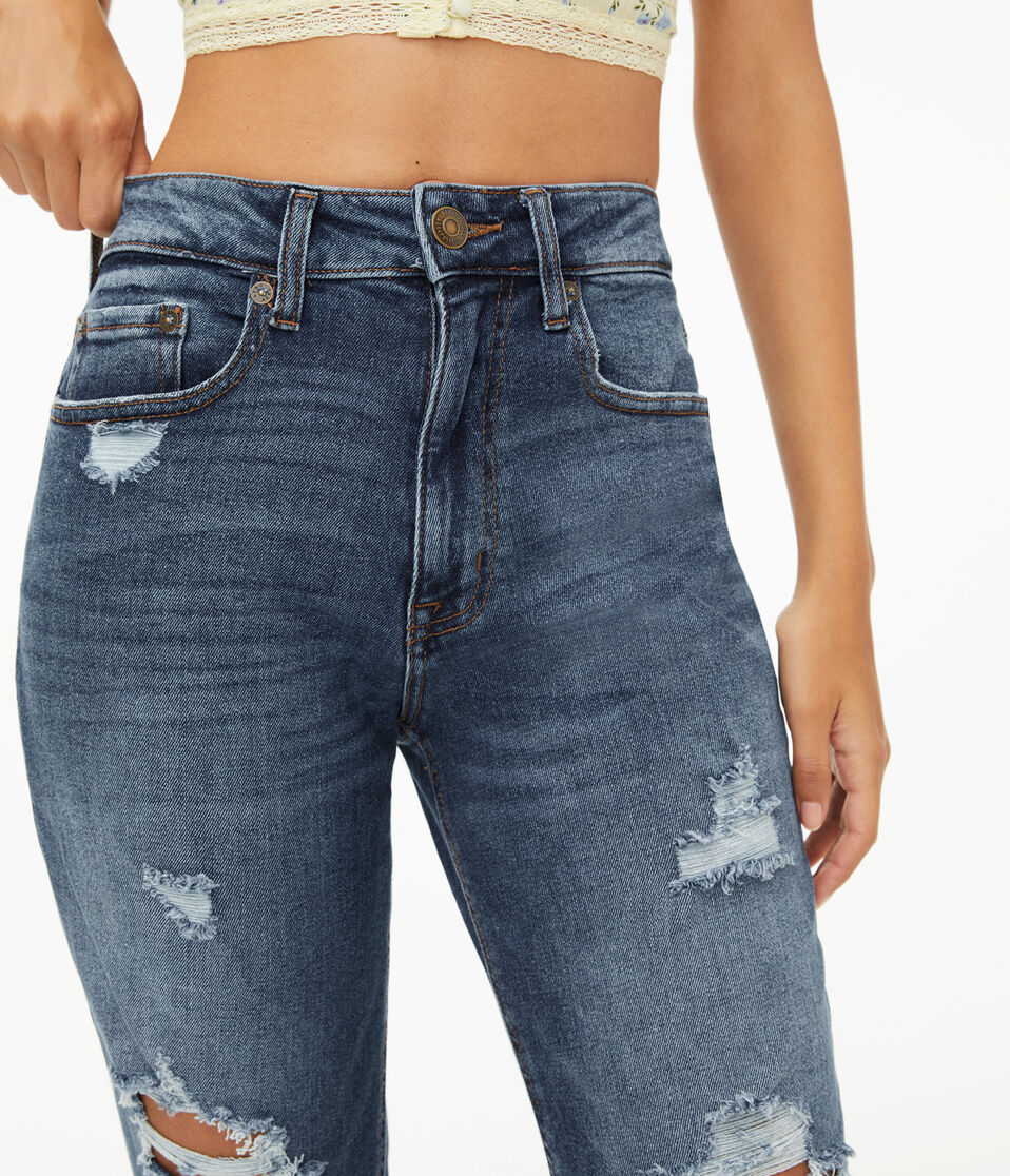 High-Rise Curvy Stretch Mom Jean
