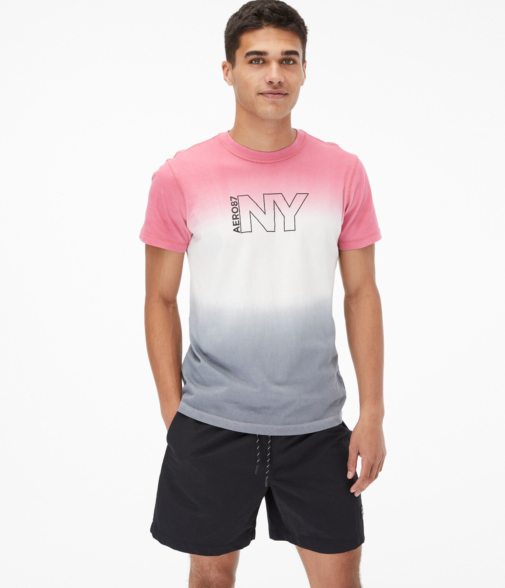 Aero87 NY Dip-Dye Graphic Tee