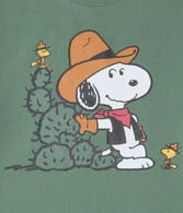 Cactus Cowboy Snoopy Relaxed Graphic Tee