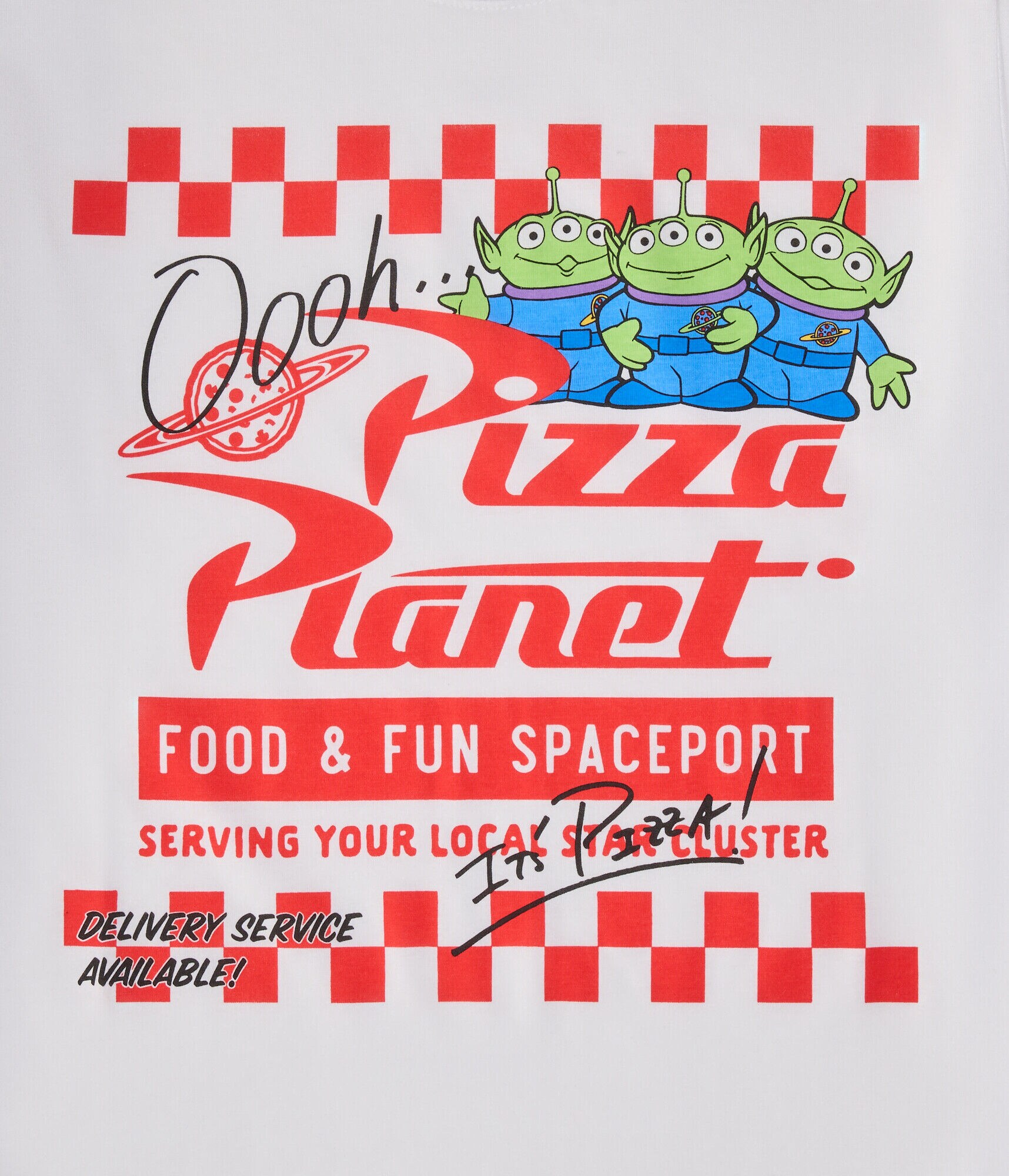 Toy Story Pizza Planet Relaxed Graphic Tee
