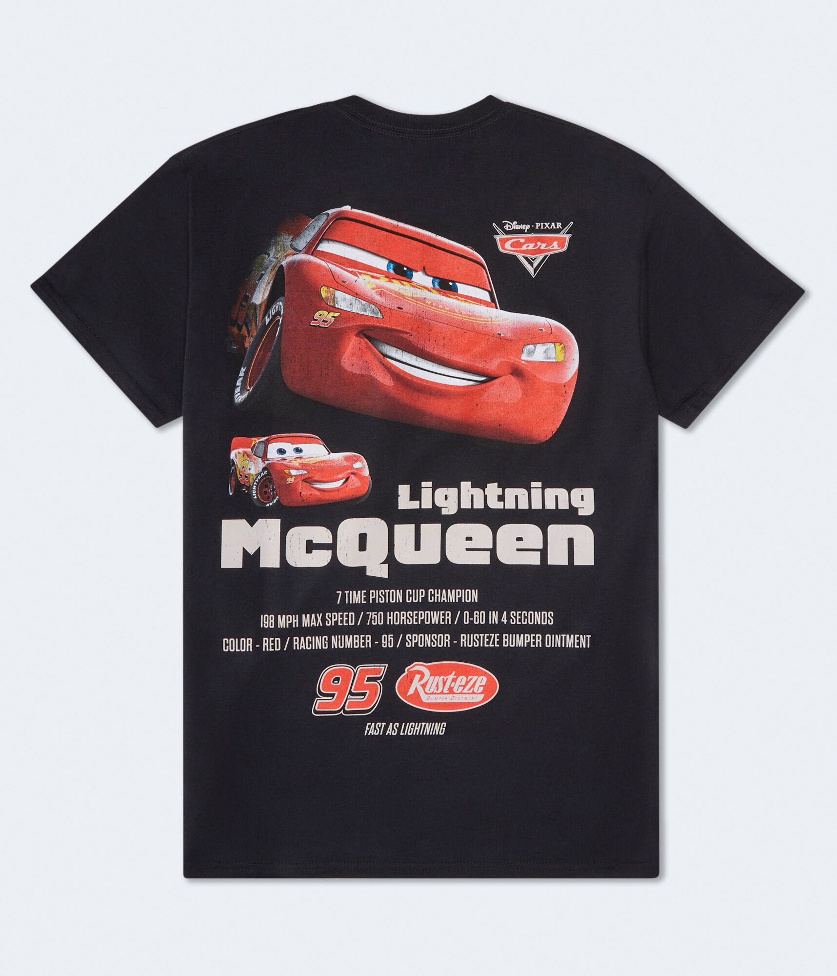 Disney Pixar Cars Lightning McQueen Relaxed Graphic Tee