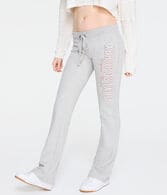 Aeropostale Original Brand Low-Rise Fit & Flare Sweatpants