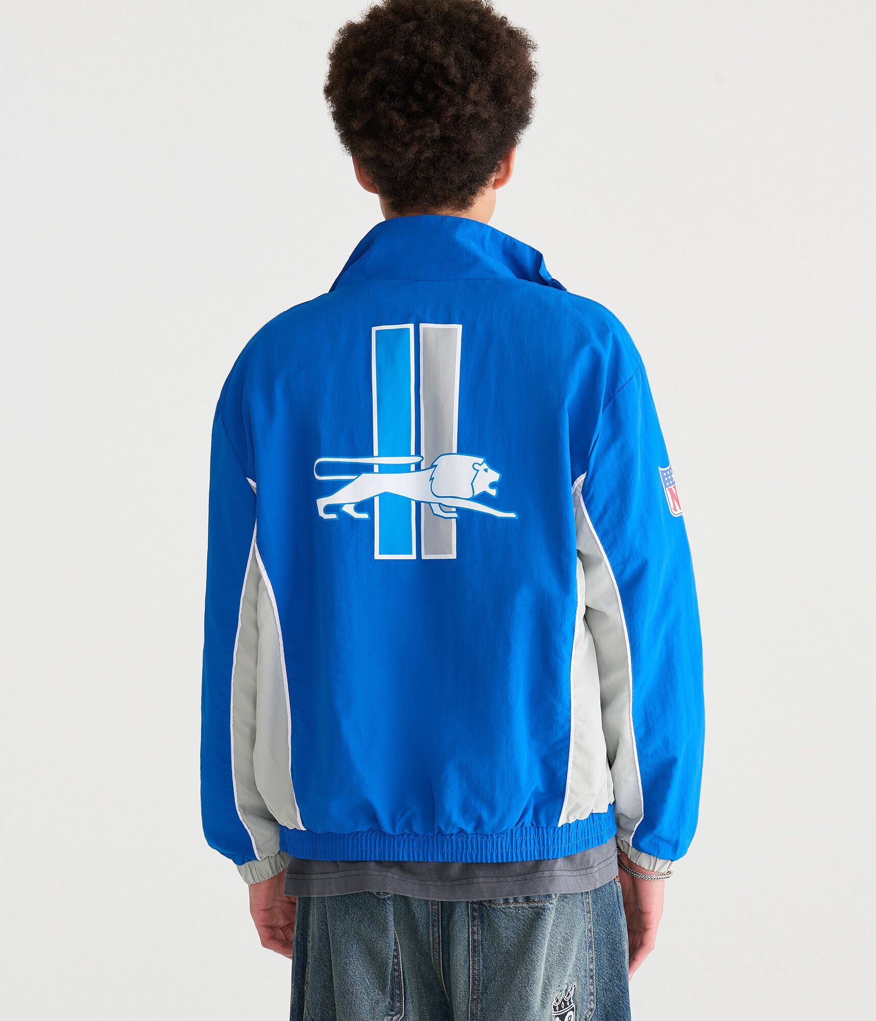 Detroit Lions Full-Zip Track Jacket