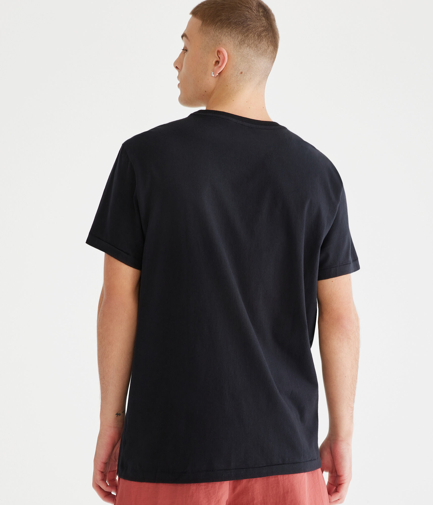 Aero New York Gothic Logo Appliqu&eacute; Graphic Tee