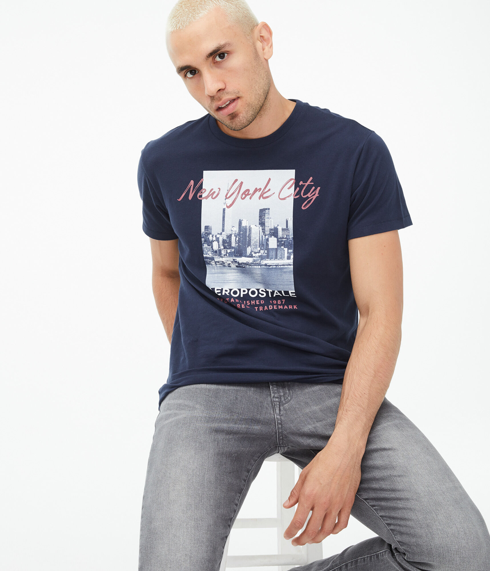 New York City Imagery Graphic Tee
