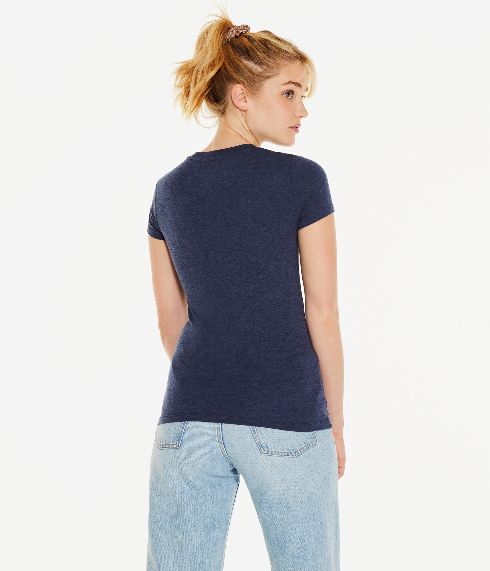 Aeropostale Arch Rose Appliqu&eacute; Graphic Tee