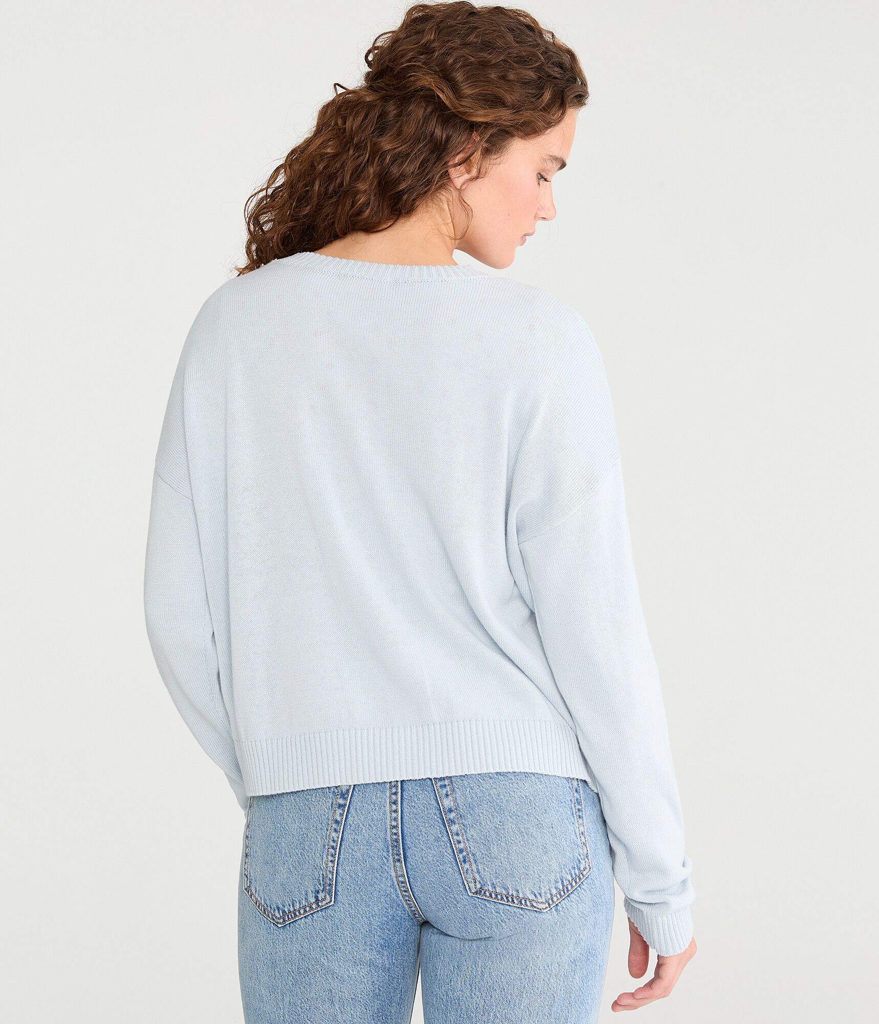 Patchwork Flag Crew Sweater