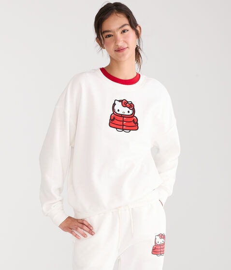 Hello Kitty and Friends | Aero Puffer Jacket Crew Sweatshirt Hello Kitty and Friends | Aero Puffer Jacket Crew Sweatshirt