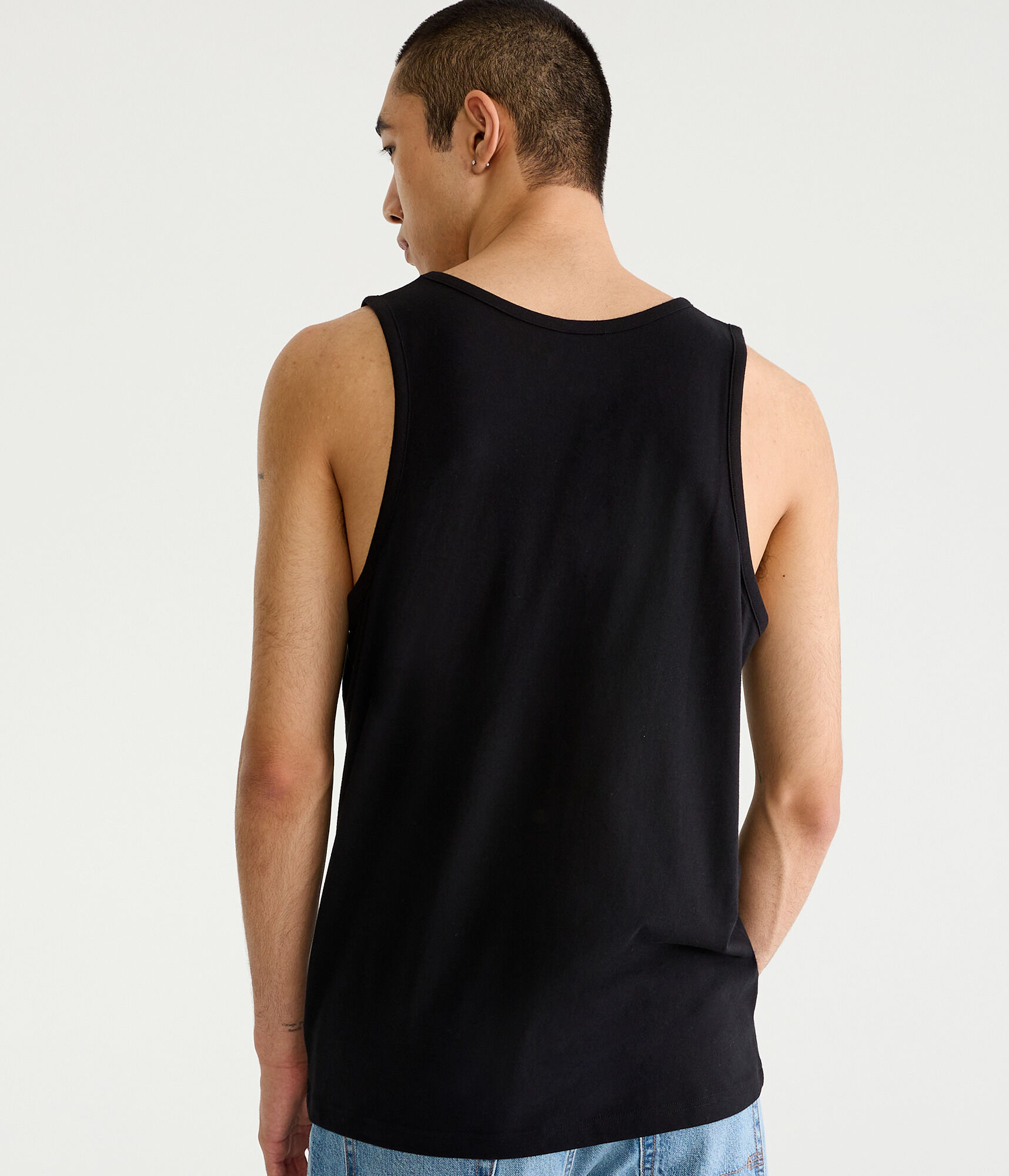 A87 Box Logo Palms Tank