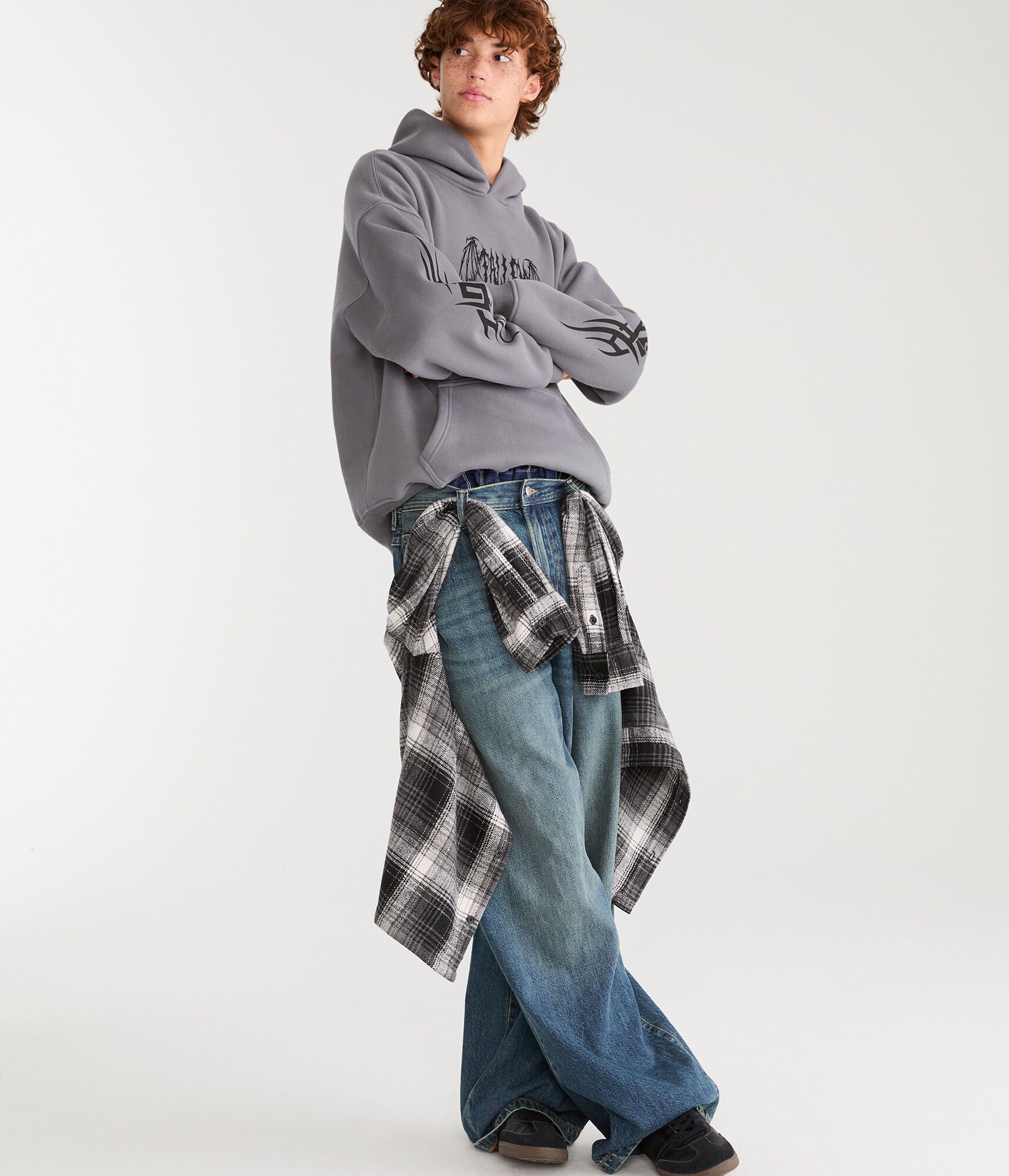 Cloud Soft Fallen Angel Pullover Hoodie