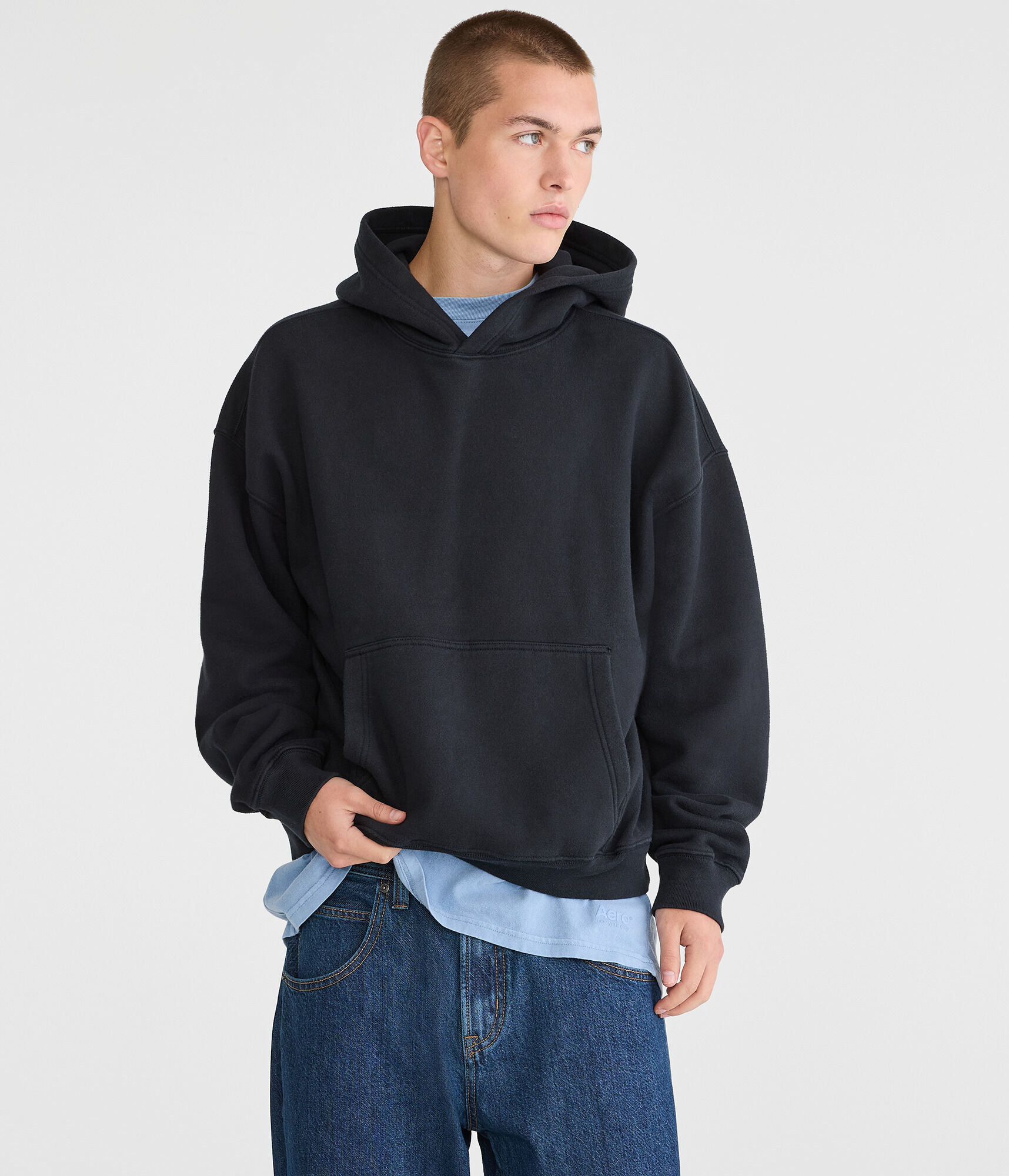 Cloud Soft Boxy Pullover Hoodie