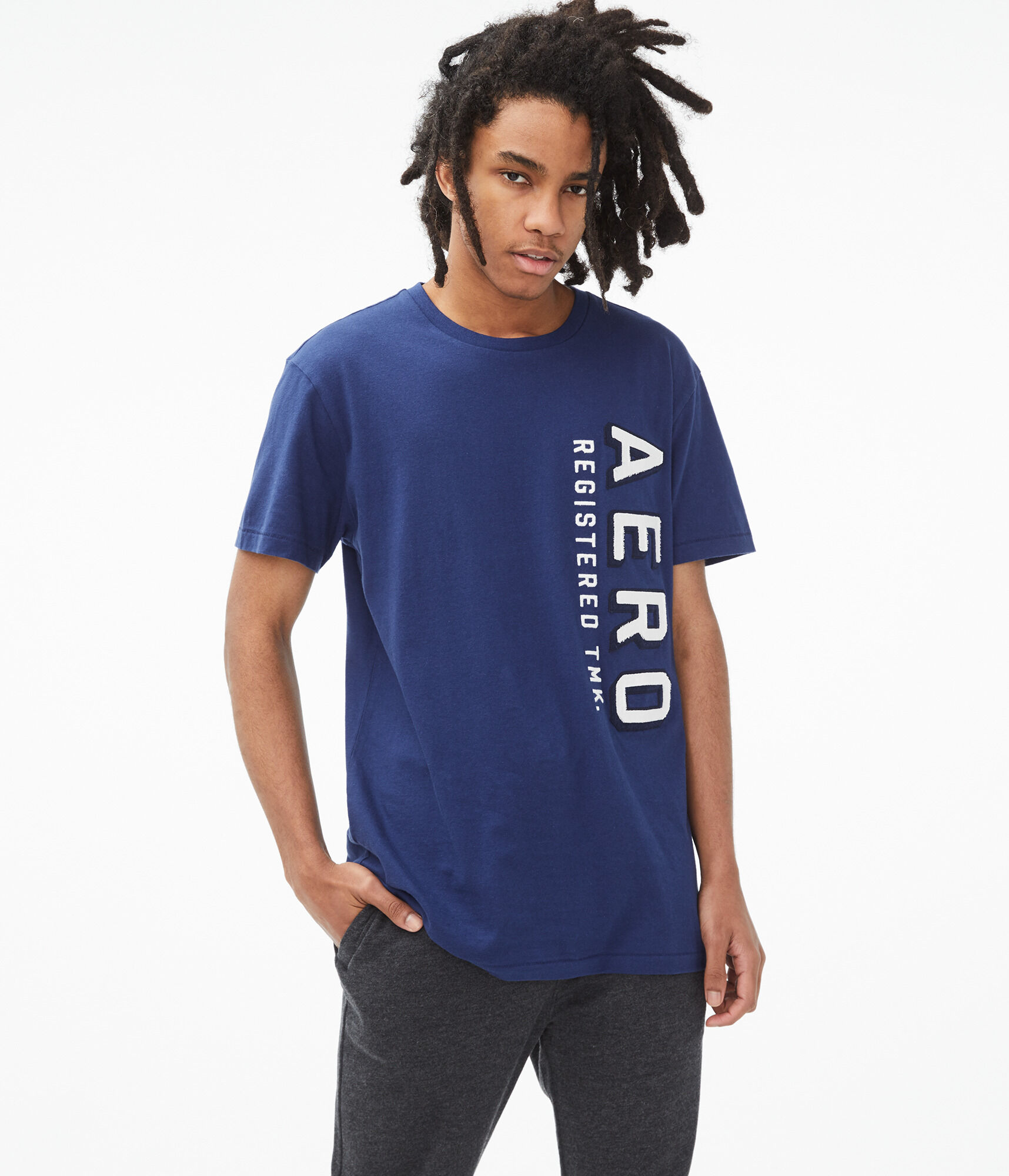 Vertical Aero Logo Graphic Tee