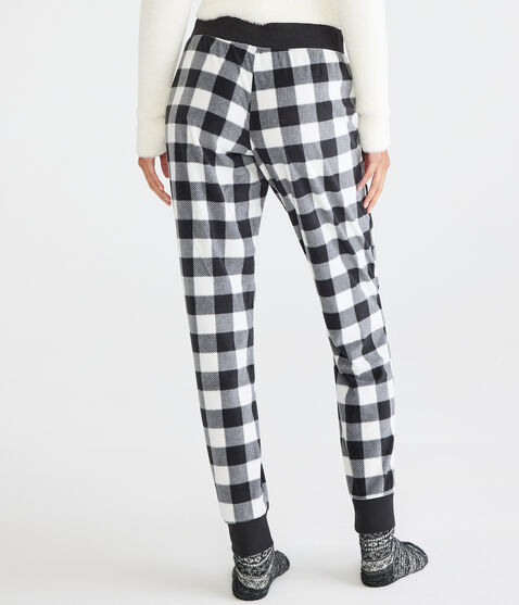 Buffalo Plaid Polyfleece Sleep Joggers Buffalo Plaid Polyfleece Sleep Joggers