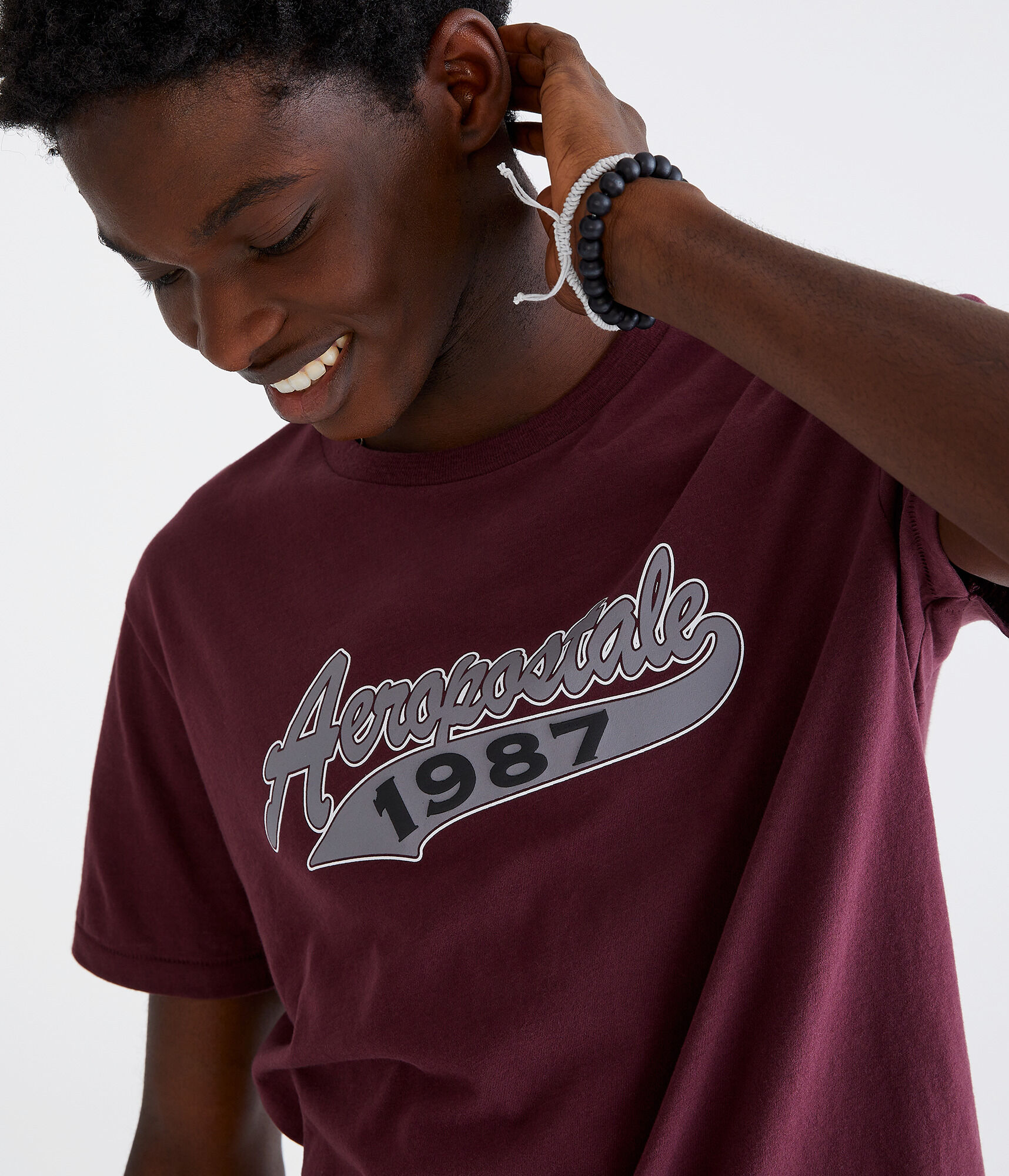 Aeropostale 1987 Logo Graphic Tee