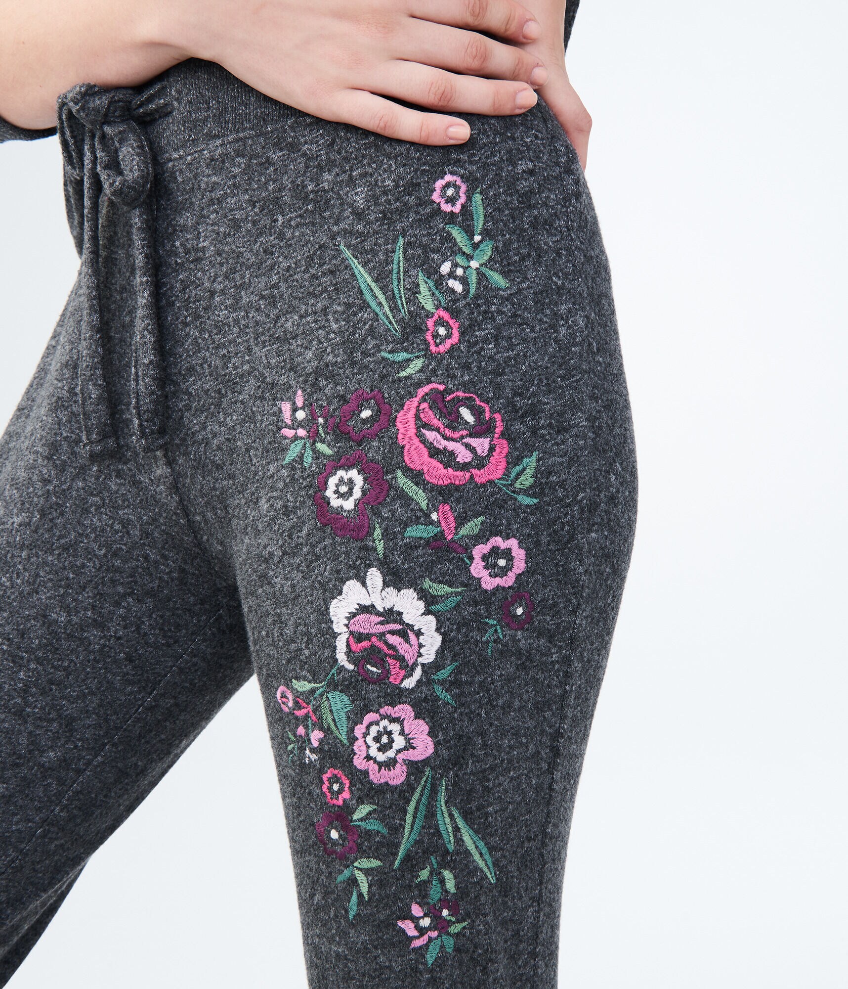 LLD Seriously Soft Embroidered Jogger Sweatpants