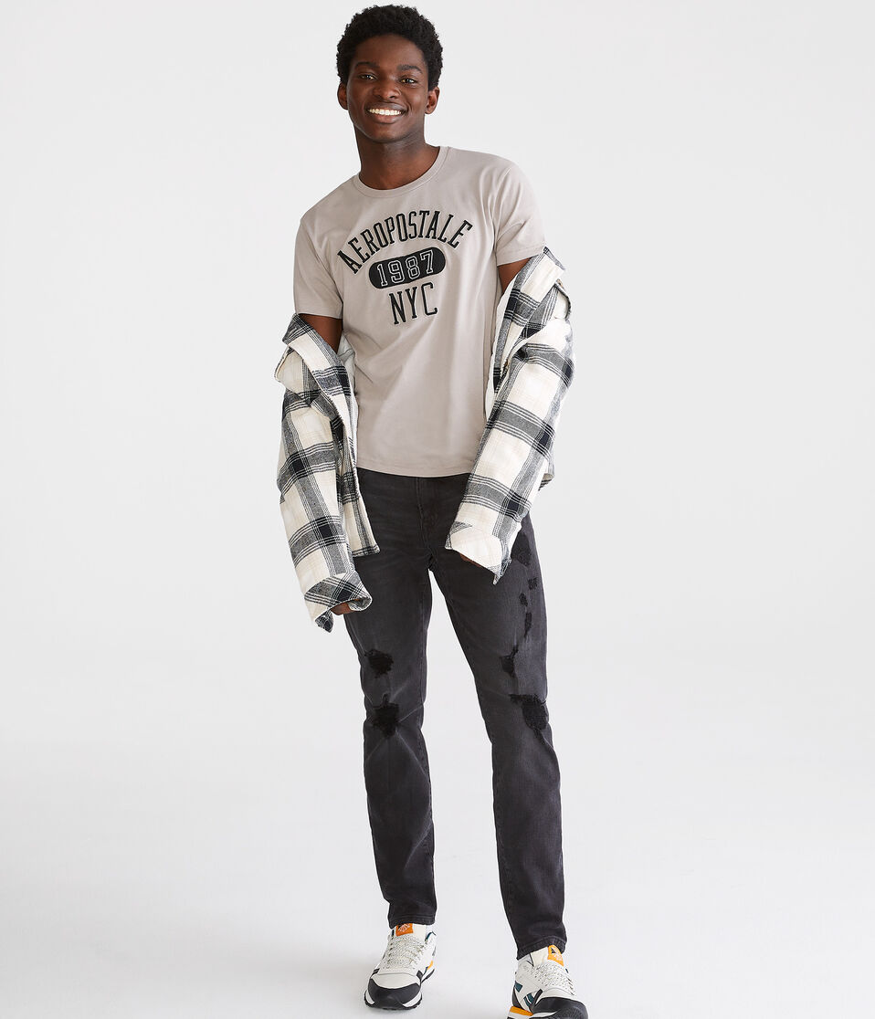 Aeropostale 1987 Arch Appliqué Graphic Tee