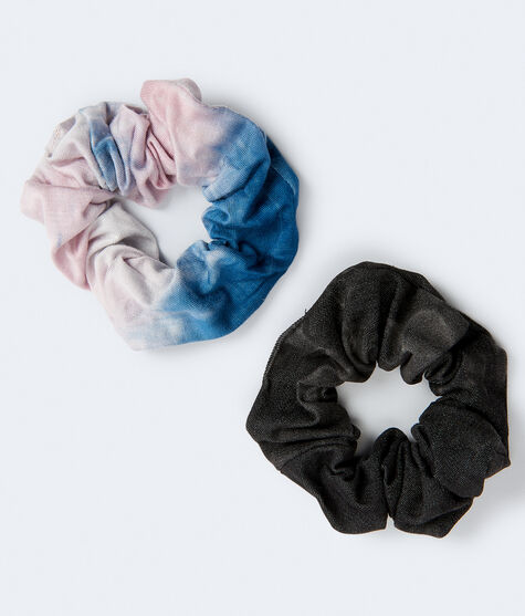 Tie-Dye & Denim Scrunchie 2-Pack Tie-Dye & Denim Scrunchie 2-Pack