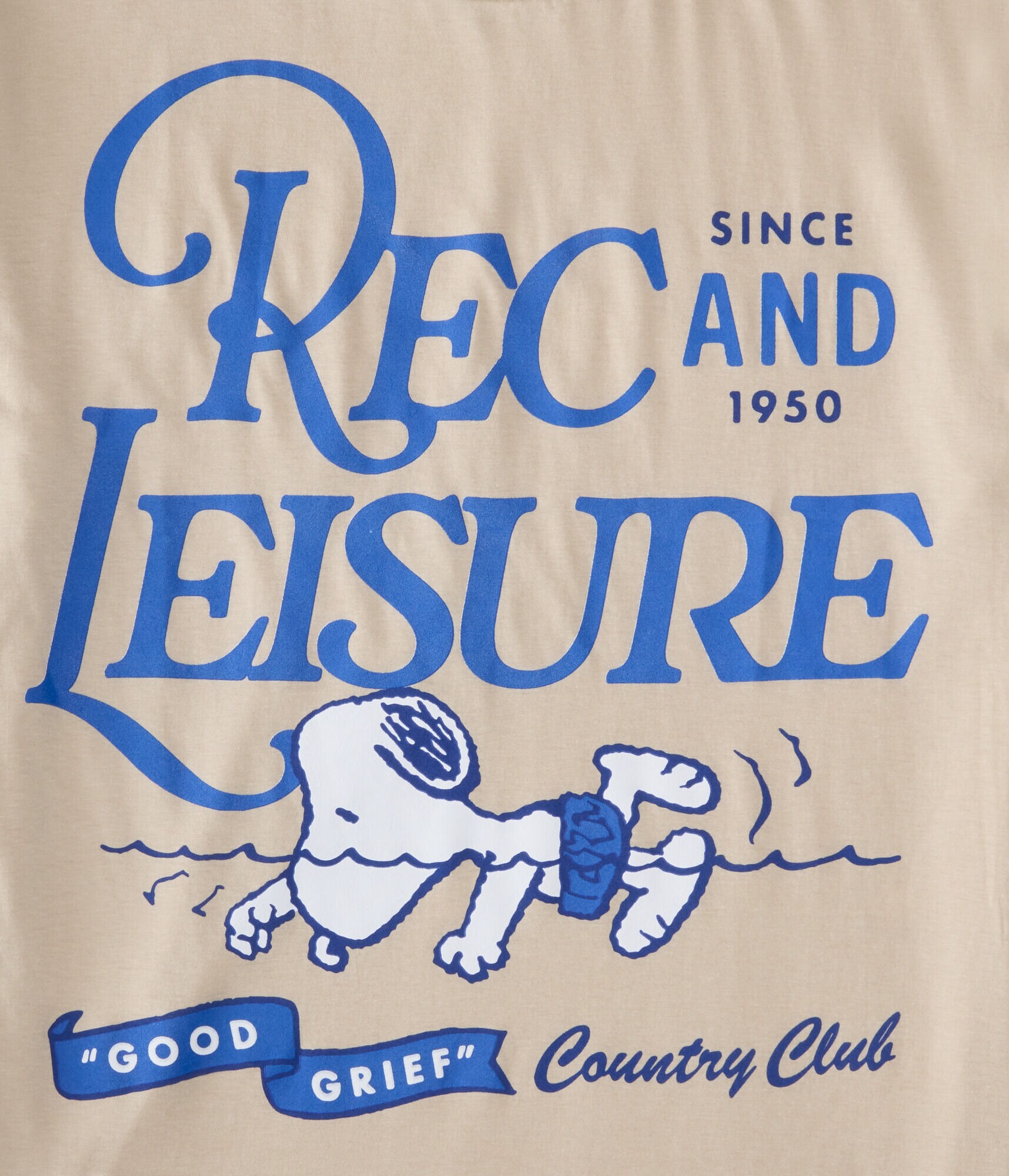 Snoopy Rec & Leisure Relaxed Graphic Tee
