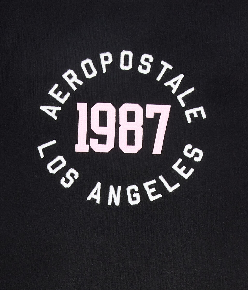 Aeropostale 1987 Appliqué Graphic Tee