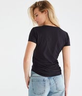 Aero Circle Appliqué Graphic Tee