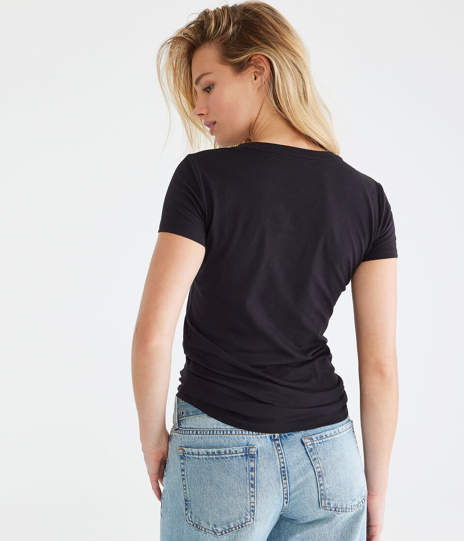 Aero Circle Appliqué Graphic Tee